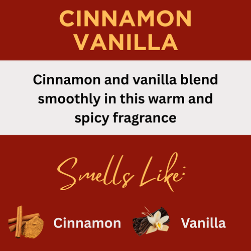 Cinnamon Vanilla Scented Hand crafted Perfume